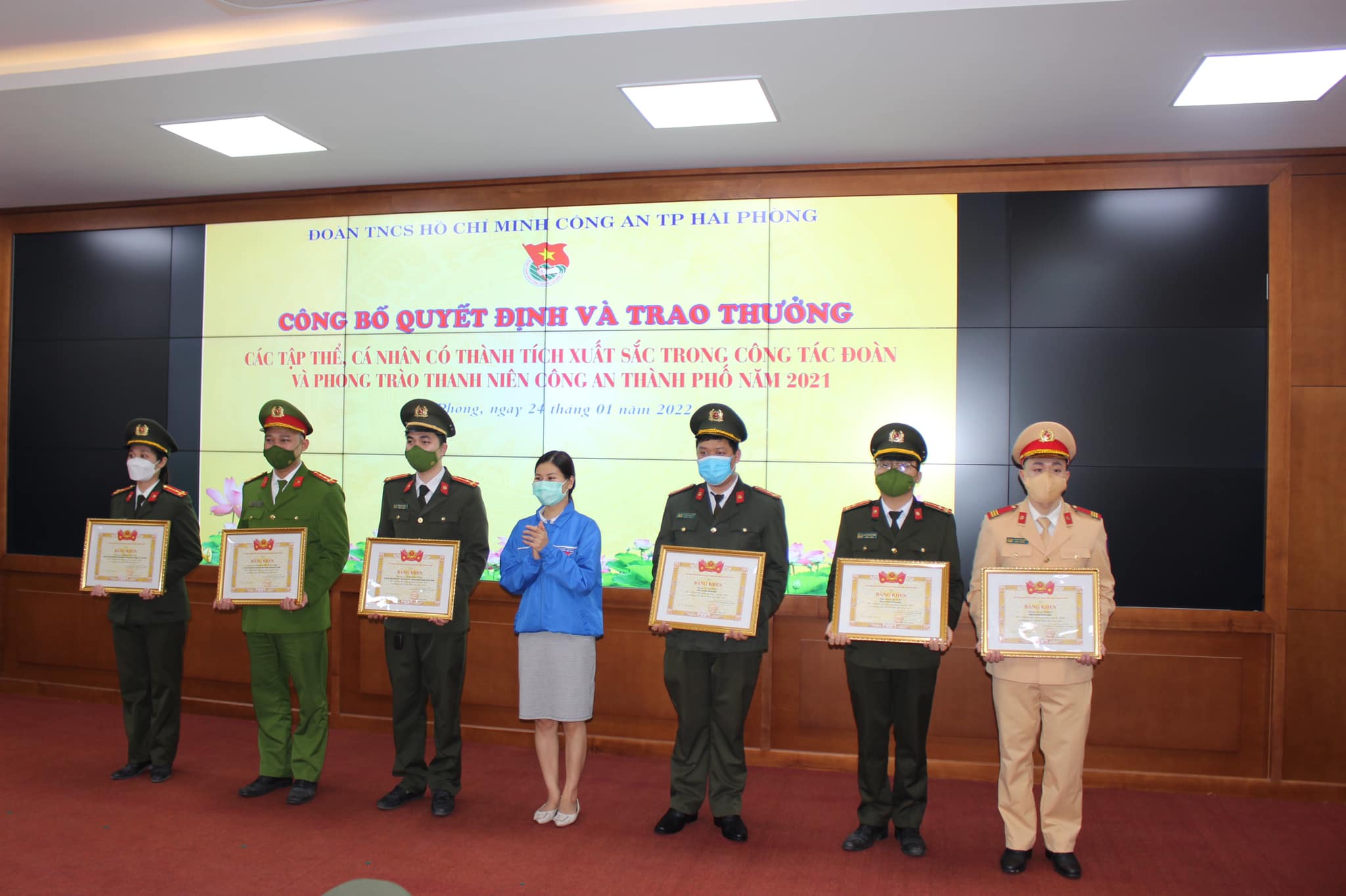 Đoàn Thanh niên CATP: Tổng kết công tác năm 2021, triển khai nhiệm vụ công tác năm 2022